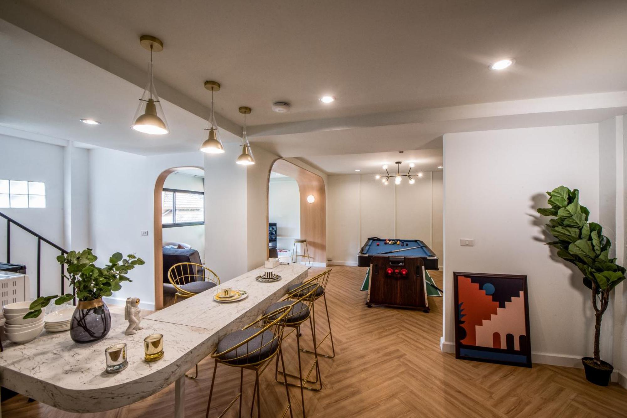Theme Boutique Hotel Bangkok Makkasan Стая снимка