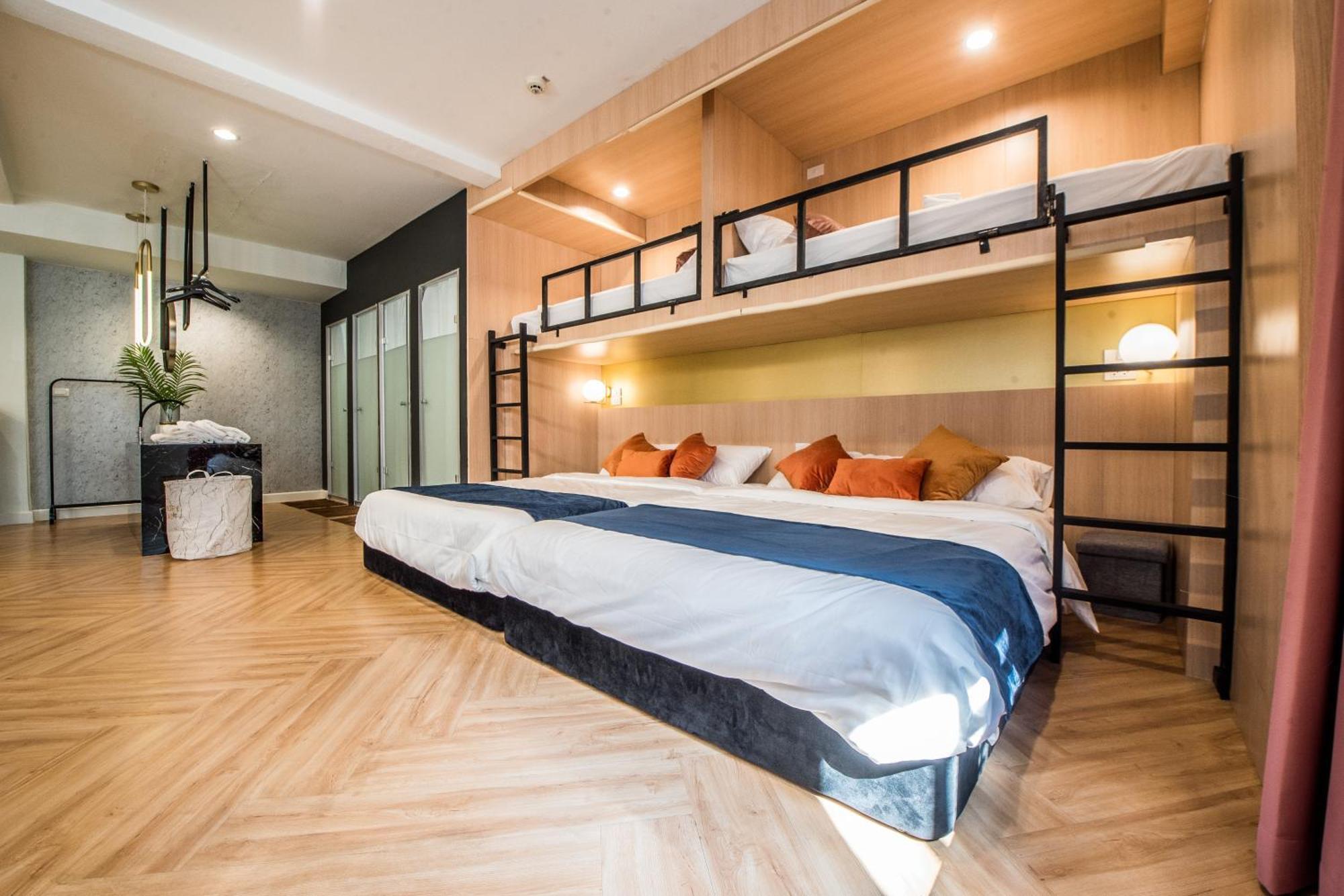 Theme Boutique Hotel Bangkok Makkasan Стая снимка
